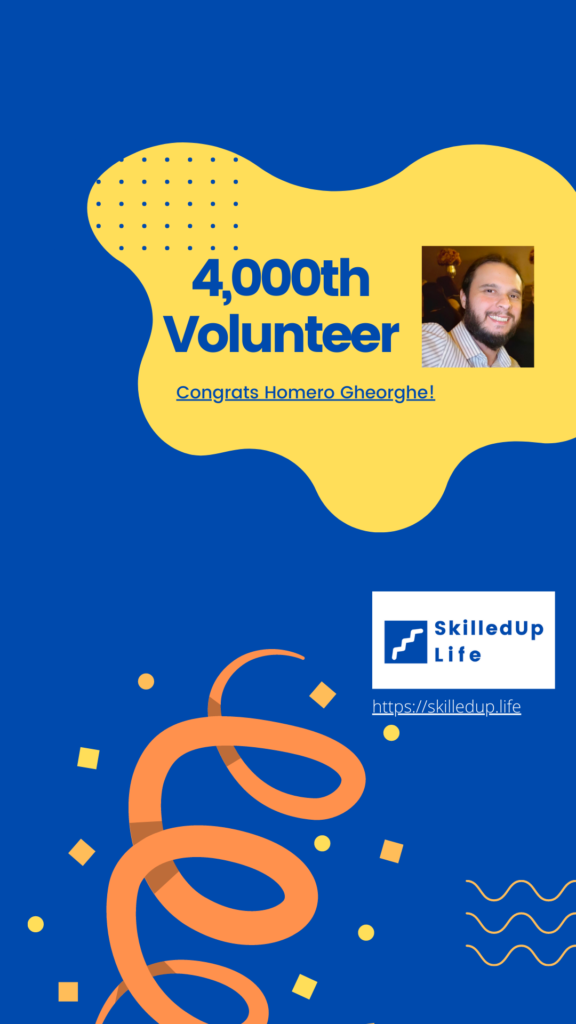 4000th Volunteer