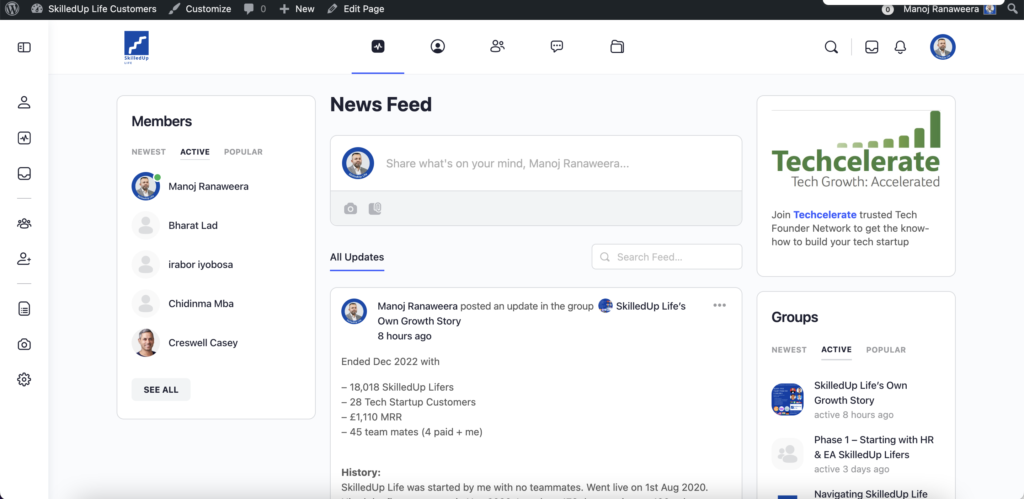 SkilledUp Life Customer Hub
